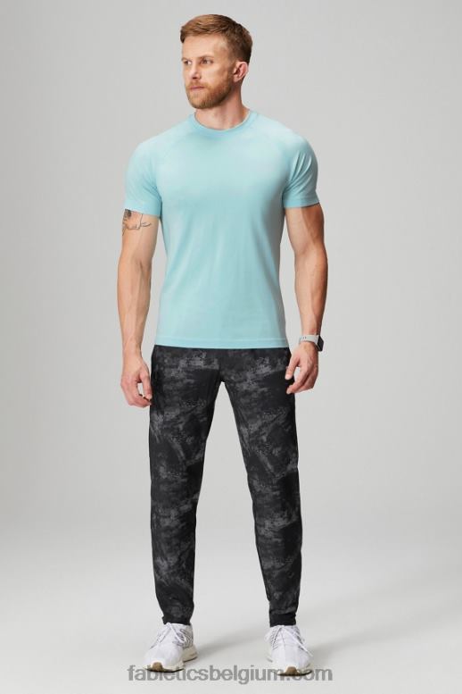 zwart omgevingsgeluid Heren de fundamentele broek Fabletics LH20J3068