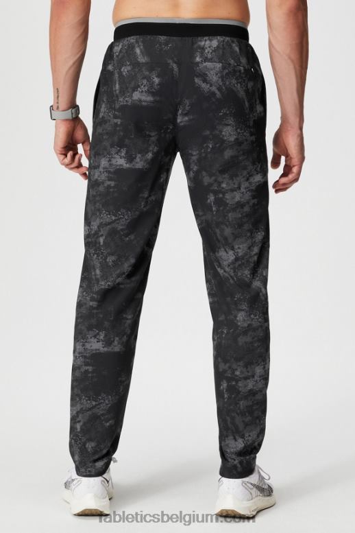 zwart omgevingsgeluid Heren de fundamentele broek Fabletics LH20J3068