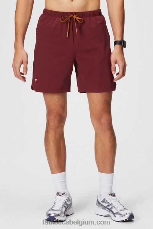 adrenaline rood Heren de ene korte (gevoerd) 142 Fabletics LH20J3186