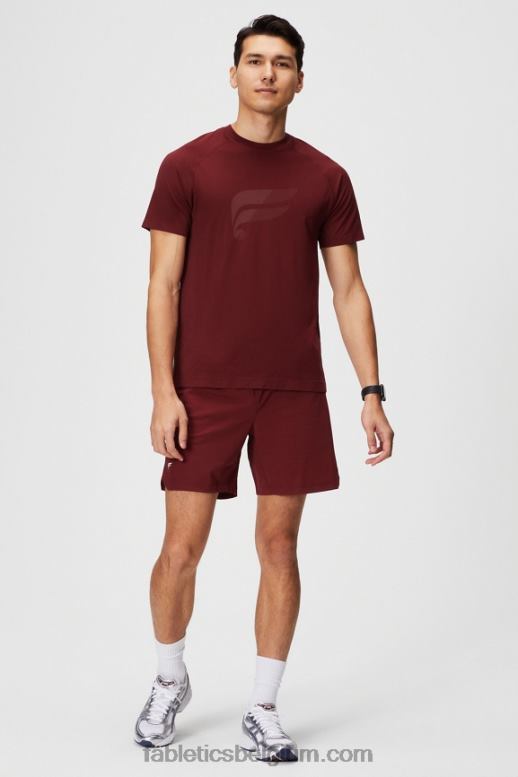 adrenaline rood Heren die ene korte 155 Fabletics LH20J3251