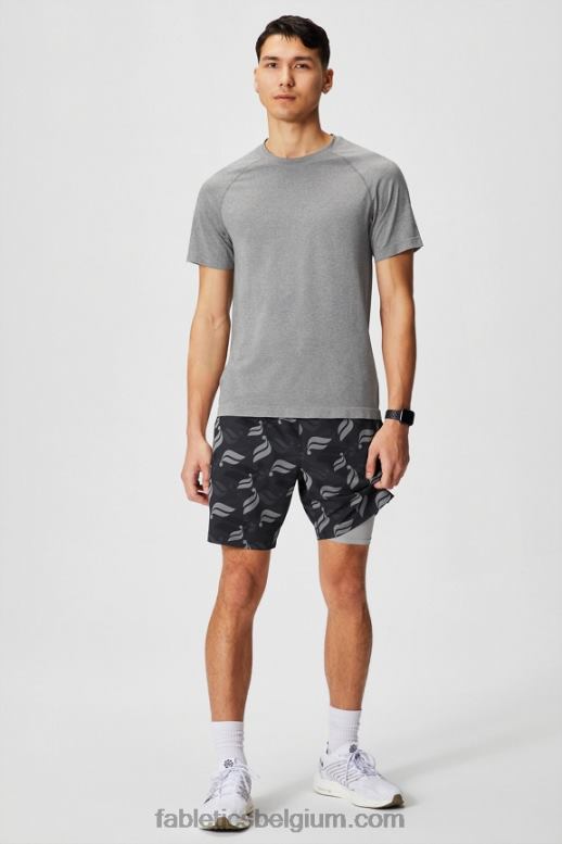 blackletics gooien Heren de fundamentele korte ii (gevoerd) 136 Fabletics LH20J3143