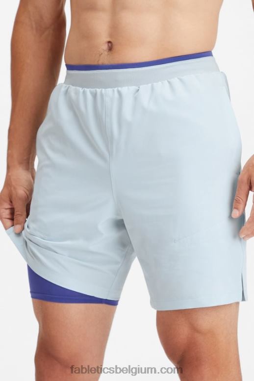 blauwe as Heren de fundamentele korte ii (gevoerd) 163 Fabletics LH20J3305