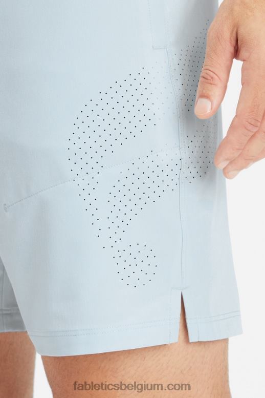blauwe as geperforeerd Heren de fundamentele korte ii 147 Fabletics LH20J3209