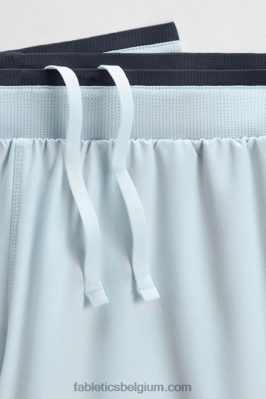 blauwe as geperforeerd Heren de fundamentele korte ii 147 Fabletics LH20J3209