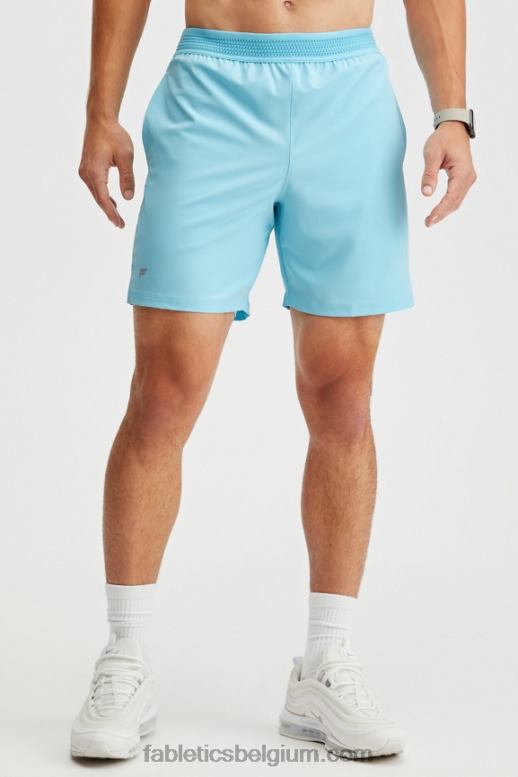 blauwe lucht Heren de fundamentele korte (gevoerd) Fabletics LH20J3329