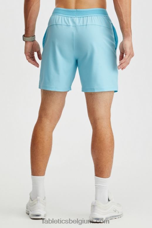 blauwe lucht Heren de fundamentele korte (gevoerd) Fabletics LH20J3329