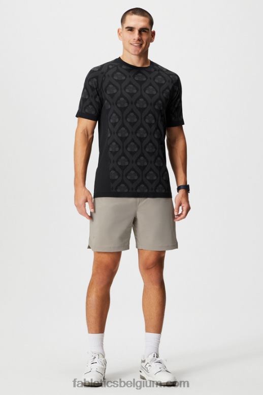 brutalistisch kaki Heren die ene korte 166 Fabletics LH20J3354