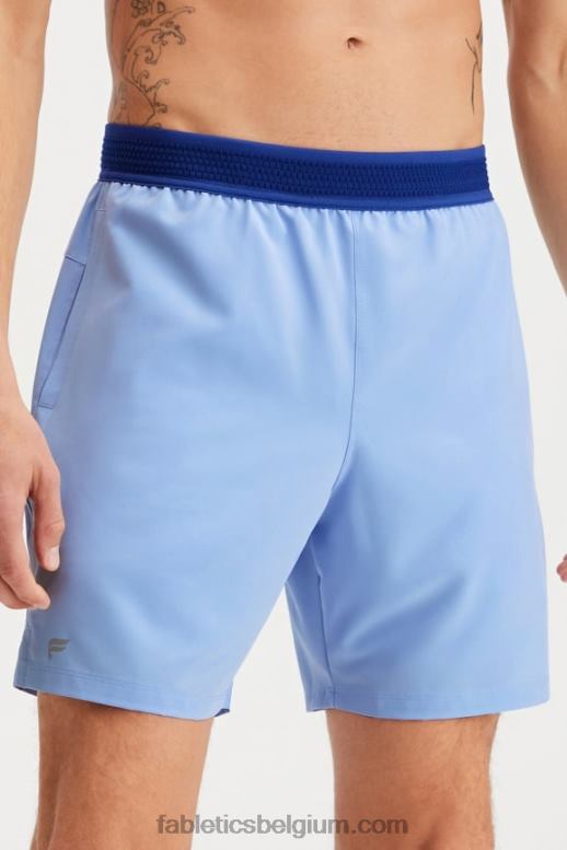 damp blauw Heren de fundamentele korte 163 Fabletics LH20J3331