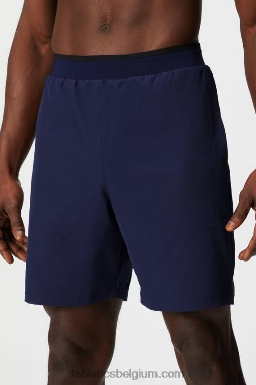 diepe marine Heren de fundamentele korte ii 144 Fabletics LH20J3192