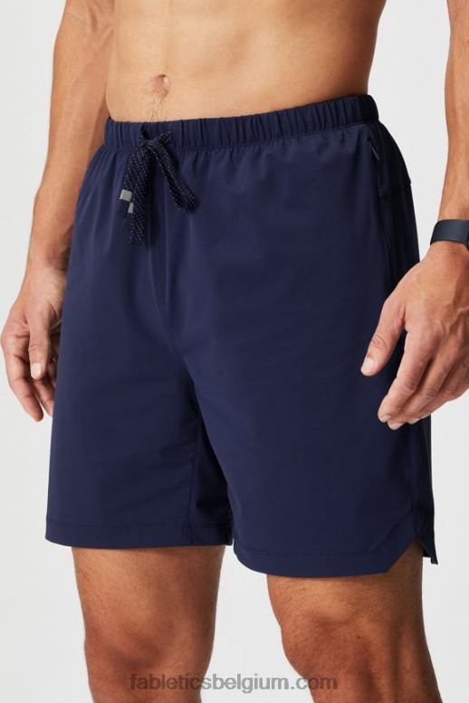 diepe marine Heren die ene korte 152 Fabletics LH20J3232