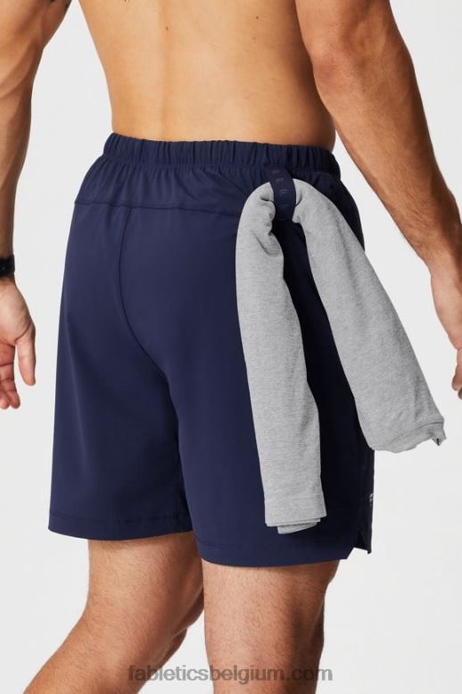 diepe marine Heren die ene korte 152 Fabletics LH20J3232
