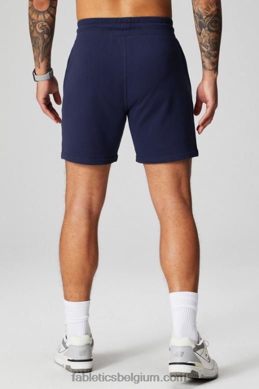 diepe marine ketting Heren de lichtgewicht go-to short Fabletics LH20J3283