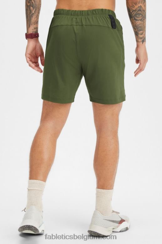 donker mos Heren de ene korte (gevoerd) 143 Fabletics LH20J3188