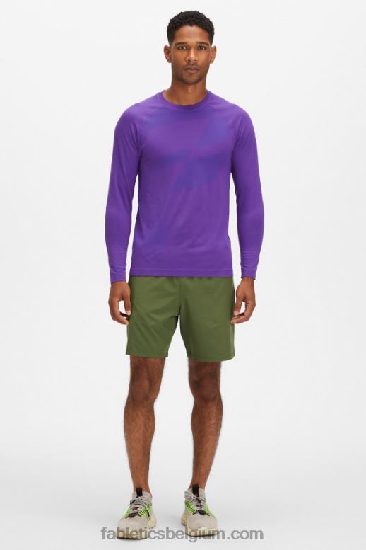 donker mos Heren de fundamentele korte ii 147 Fabletics LH20J3211
