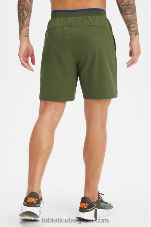 donker mos Heren de fundamentele korte ii (gevoerd) 138 Fabletics LH20J3154