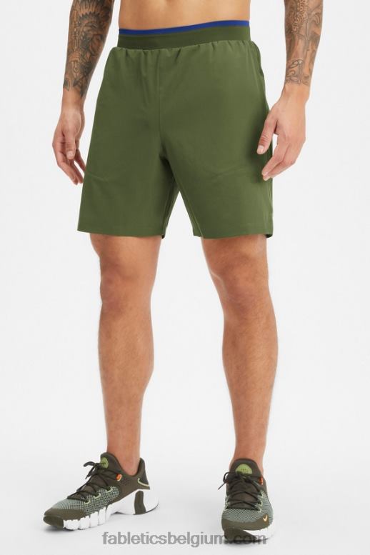 donker mos Heren de fundamentele korte ii (gevoerd) 138 Fabletics LH20J3154