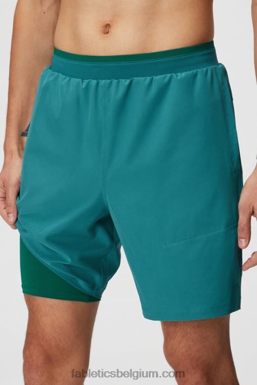 donkere wintertaling Heren de fundamentele korte ii (gevoerd) 136 Fabletics LH20J3146
