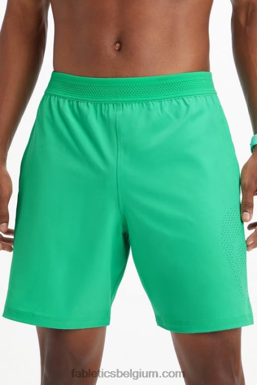 essentiële groene perforatie Heren de fundamentele korte 164 Fabletics LH20J3335
