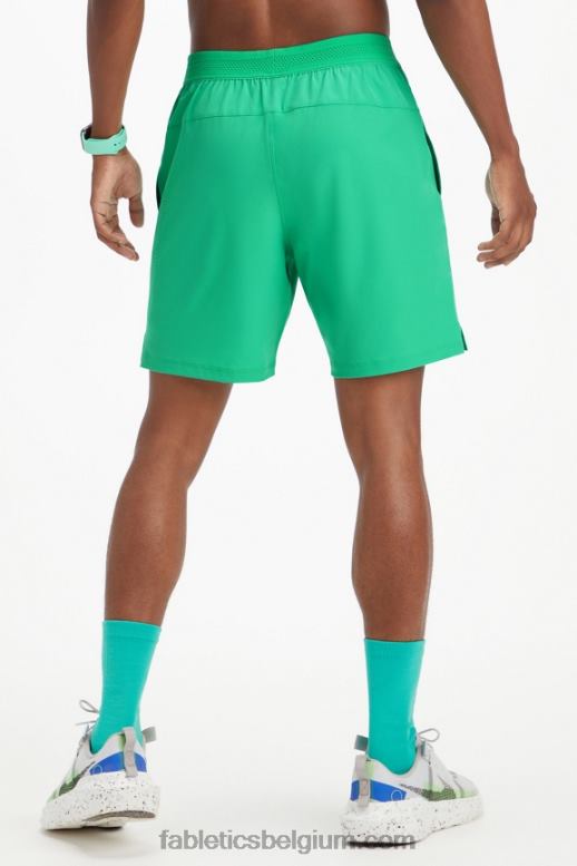 essentiële groene perforatie Heren de fundamentele korte 164 Fabletics LH20J3335