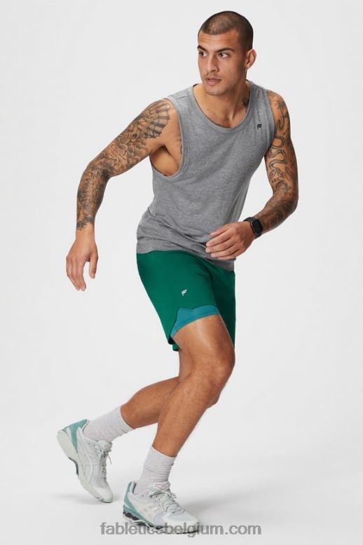 fairway groen Heren de ene korte (gevoerd) 142 Fabletics LH20J3185