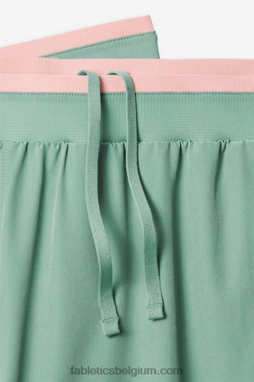 grijze tijm geperforeerd Heren de fundamentele korte ii (gevoerd) 137 Fabletics LH20J3147