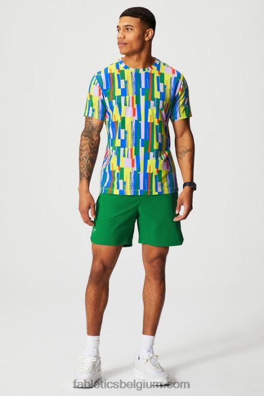groen zetten Heren die ene korte 154 Fabletics LH20J3246