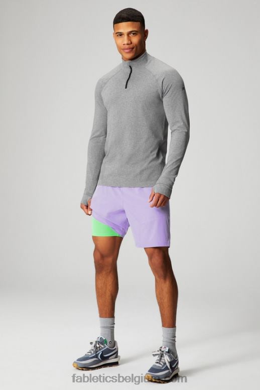 iconische lavendel Heren de fundamentele korte ii (gevoerd) 136 Fabletics LH20J3142