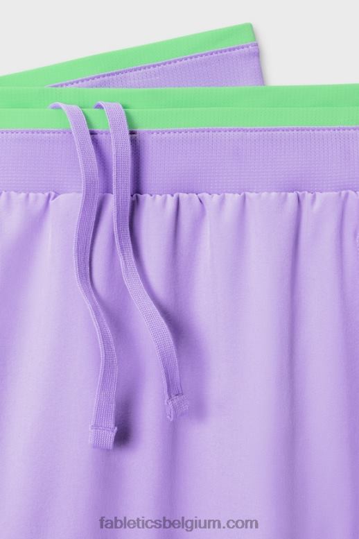 iconische lavendel Heren de fundamentele korte ii (gevoerd) 136 Fabletics LH20J3142