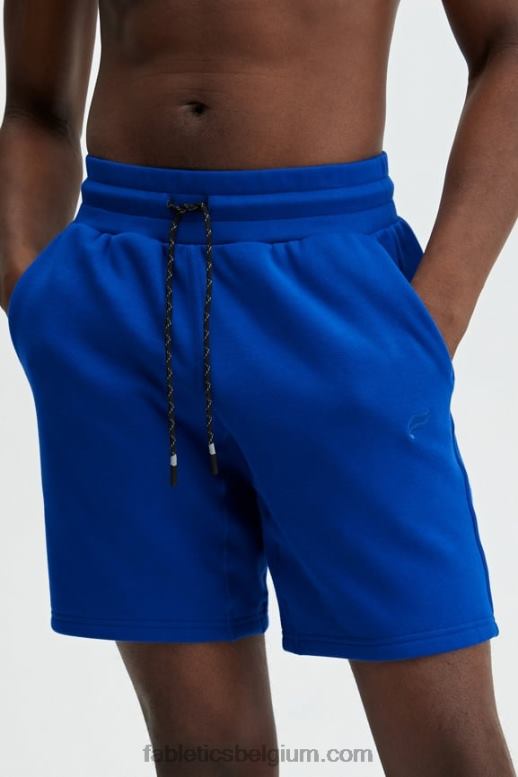 klassiek blauw Heren de postgame kort Fabletics LH20J3348