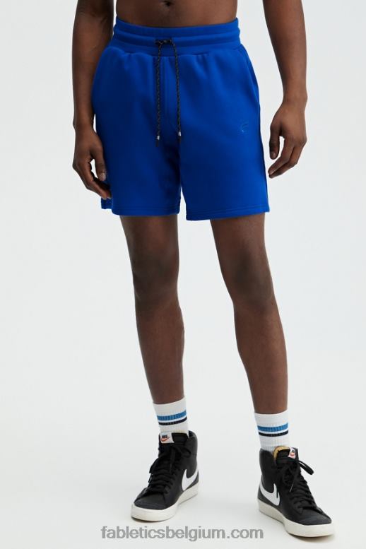 klassiek blauw Heren de postgame kort Fabletics LH20J3348