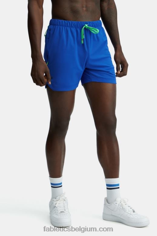 klassiek blauw Heren die ene korte 161 Fabletics LH20J3280