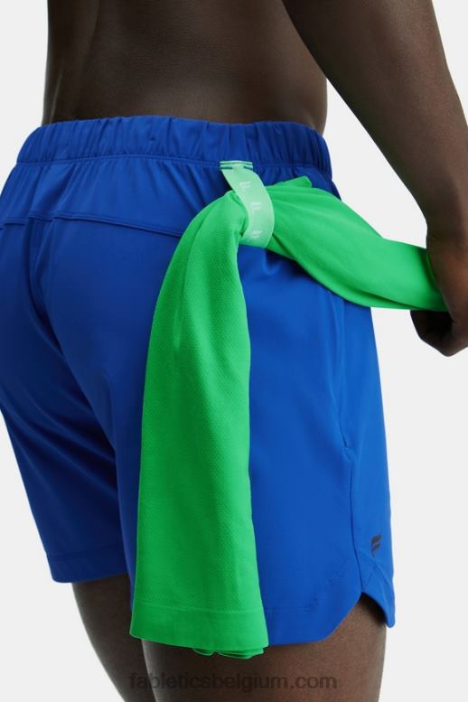 klassiek blauw Heren die ene korte 161 Fabletics LH20J3280