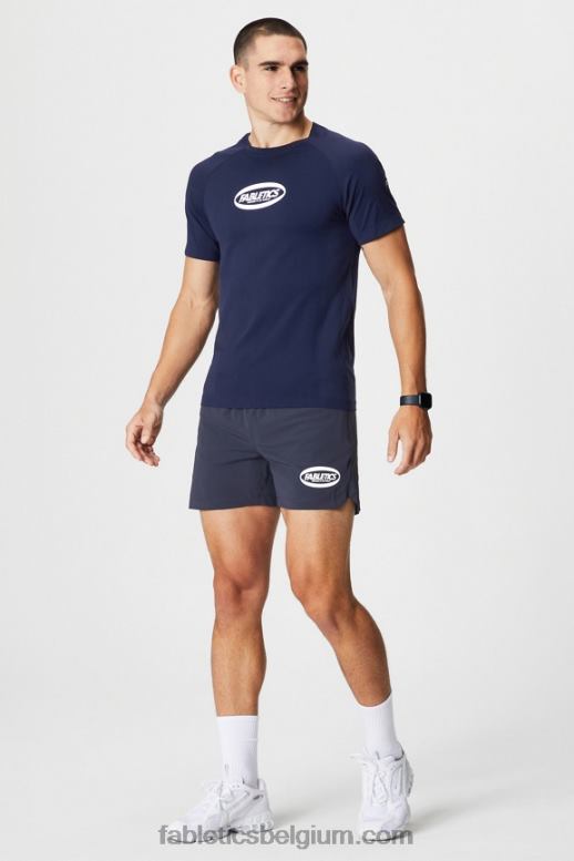 klassiek marine ovaal Heren die ene korte 160 Fabletics LH20J3273