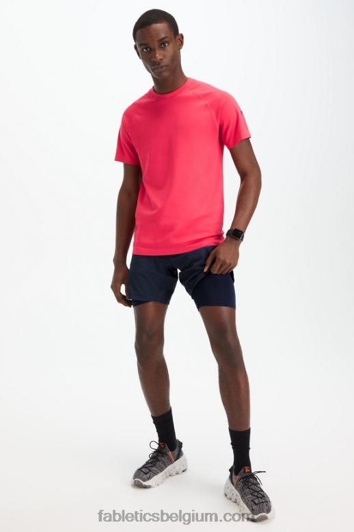 klassieke marine Heren de ene korte (gevoerd) 143 Fabletics LH20J3190