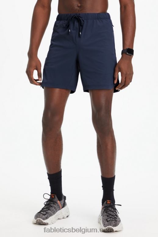 klassieke marine Heren de ene korte (gevoerd) 143 Fabletics LH20J3190