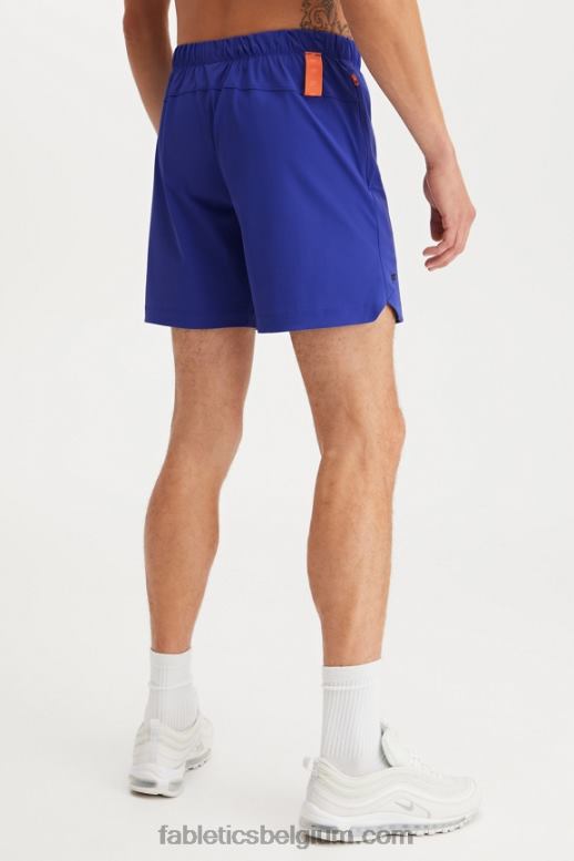 koolstof blauw Heren die ene korte 160 Fabletics LH20J3275