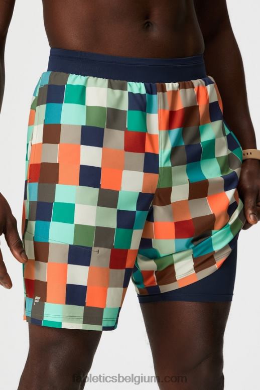 kubusologie Heren de fundamentele korte ii (gevoerd) 134 Fabletics LH20J3136