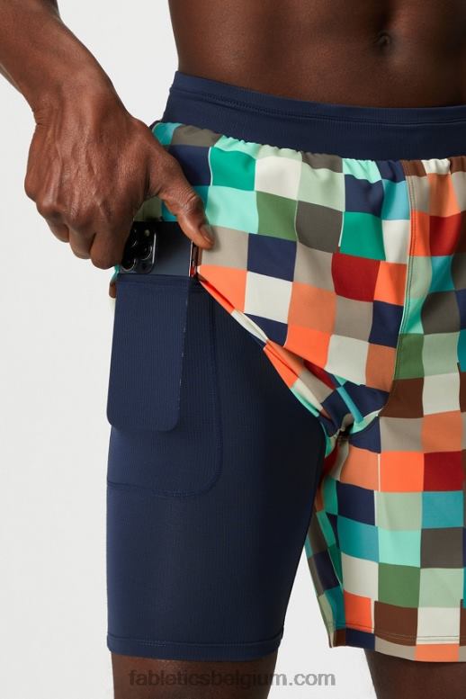 kubusologie Heren de fundamentele korte ii (gevoerd) 134 Fabletics LH20J3136