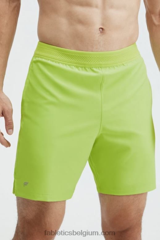levendige limoen Heren de fundamentele korte 166 Fabletics LH20J3345