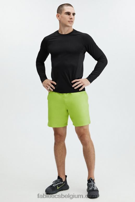 levendige limoen Heren de fundamentele korte 166 Fabletics LH20J3345