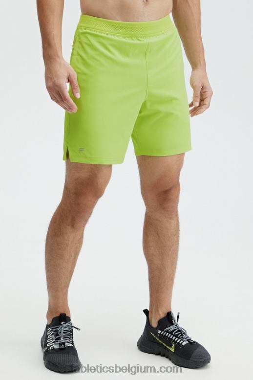 levendige limoen Heren de fundamentele korte (gevoerd) Fabletics LH20J3321