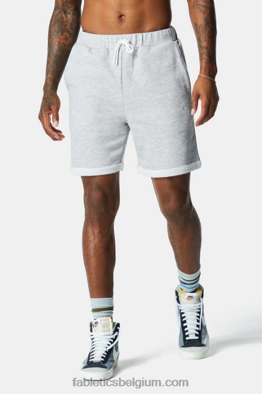 lichtgrijze heide Heren de lichtgewicht go-to short Fabletics LH20J3286