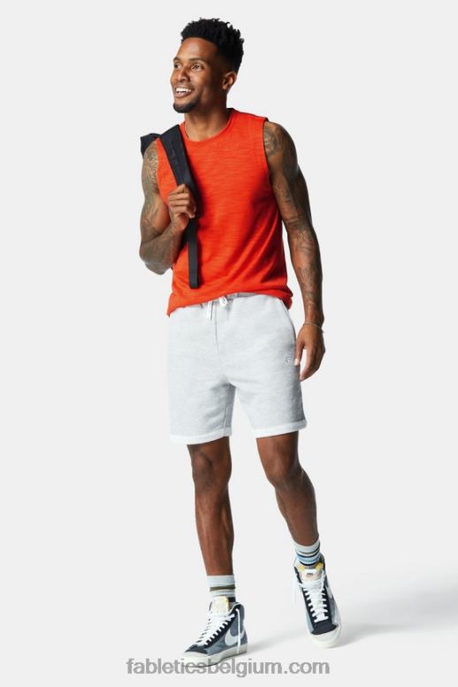 lichtgrijze heide Heren de lichtgewicht go-to short Fabletics LH20J3286