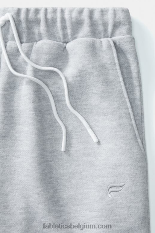 lichtgrijze heide Heren de lichtgewicht go-to short Fabletics LH20J3286