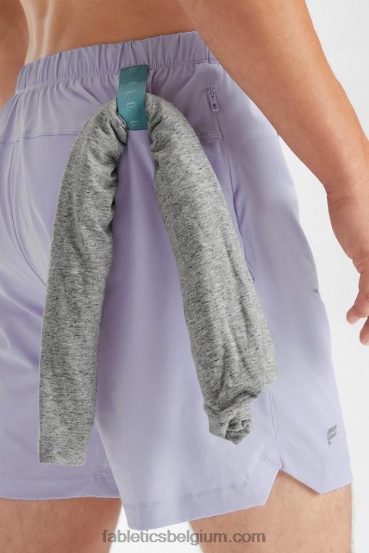lila mist Heren die ene korte 160 Fabletics LH20J3274