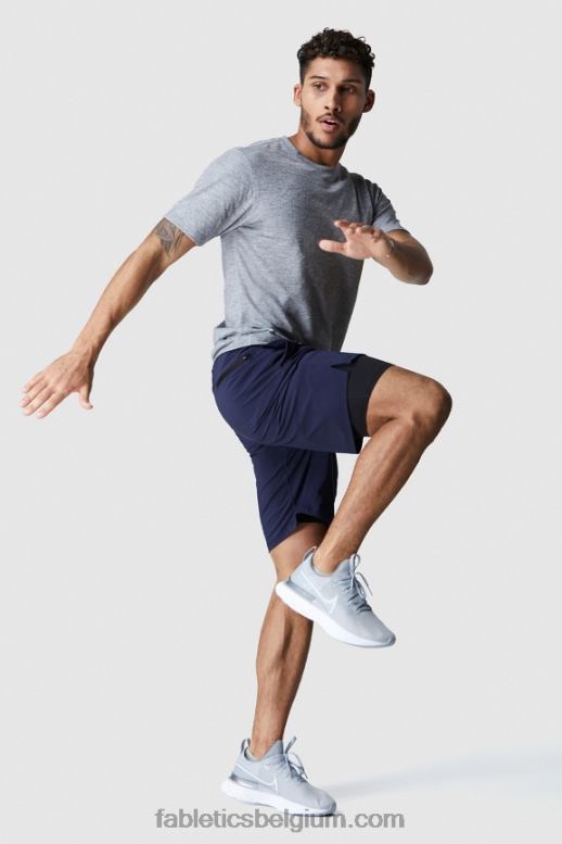 marine Heren de franchise short (gevoerd) Fabletics LH20J3355