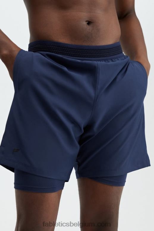marine Heren de fundamentele korte (gevoerd) Fabletics LH20J3326