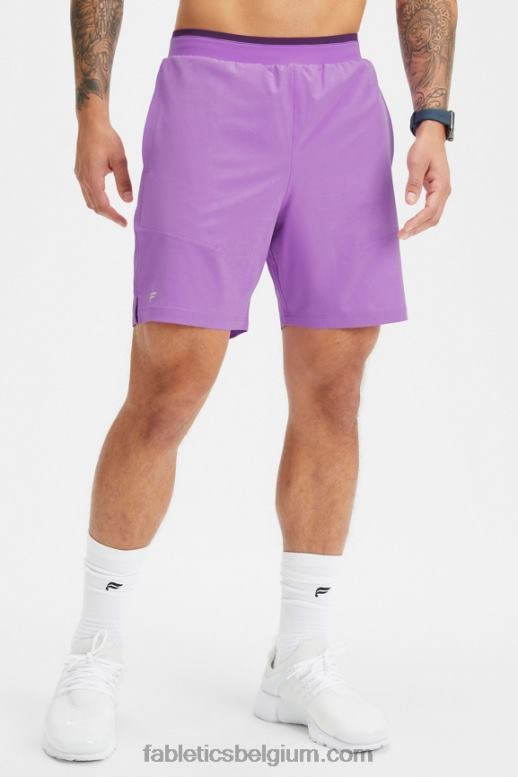 mauve rook Heren de fundamentele korte ii 147 Fabletics LH20J3208