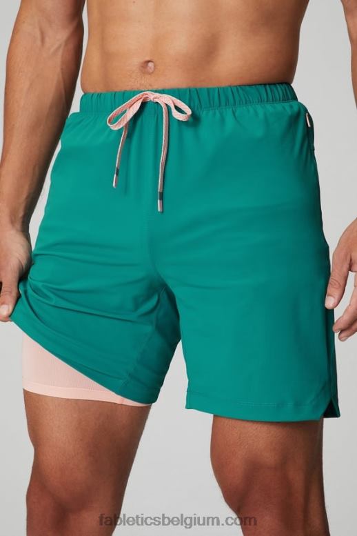 miami getij Heren de ene korte (gevoerd) 141 Fabletics LH20J3177