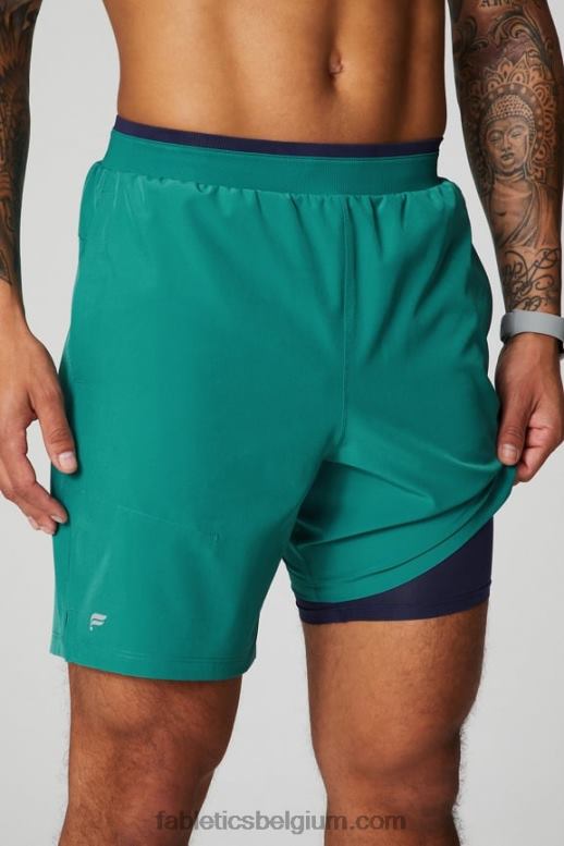 miami getij Heren de fundamentele korte ii (gevoerd) 133 Fabletics LH20J3131